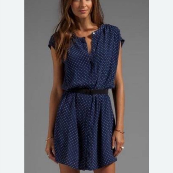 Soft Joie Dresses & Skirts - JOIE SOFT Festival Star Moon Dress Blue Size S super soft viscose - missing belt